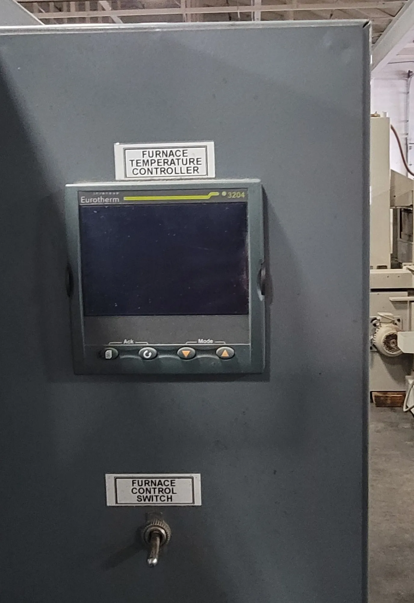 12" x 12" x 24" Lucifer #HL82-M24, Dual Chamber Heat Treat/Draw Furnace, 2300&deg;F/1200&deg;F, 26 KW, 230 V. - Image 9