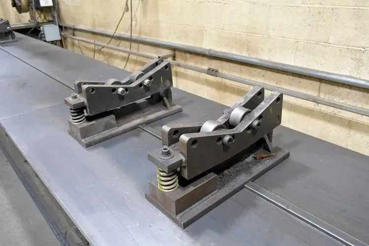 75 Ton, Dake #5-075, Elec-Draulic H-Frame Traveling-Column Hydraulic Straightening Press, 10" Stroke, 2 HP - Image 7