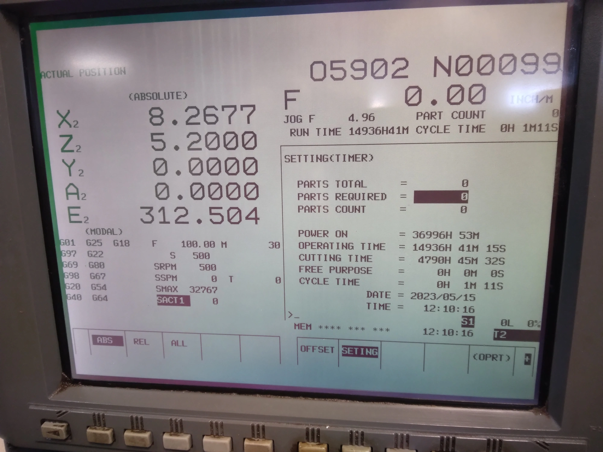 Tsugami #BS26-III, CNC Swiss Automatic Screw Machine, 1" Capacity, 7-Axis, C-Axis, Fanuc 18i-TB Control, 2006 - Image 6
