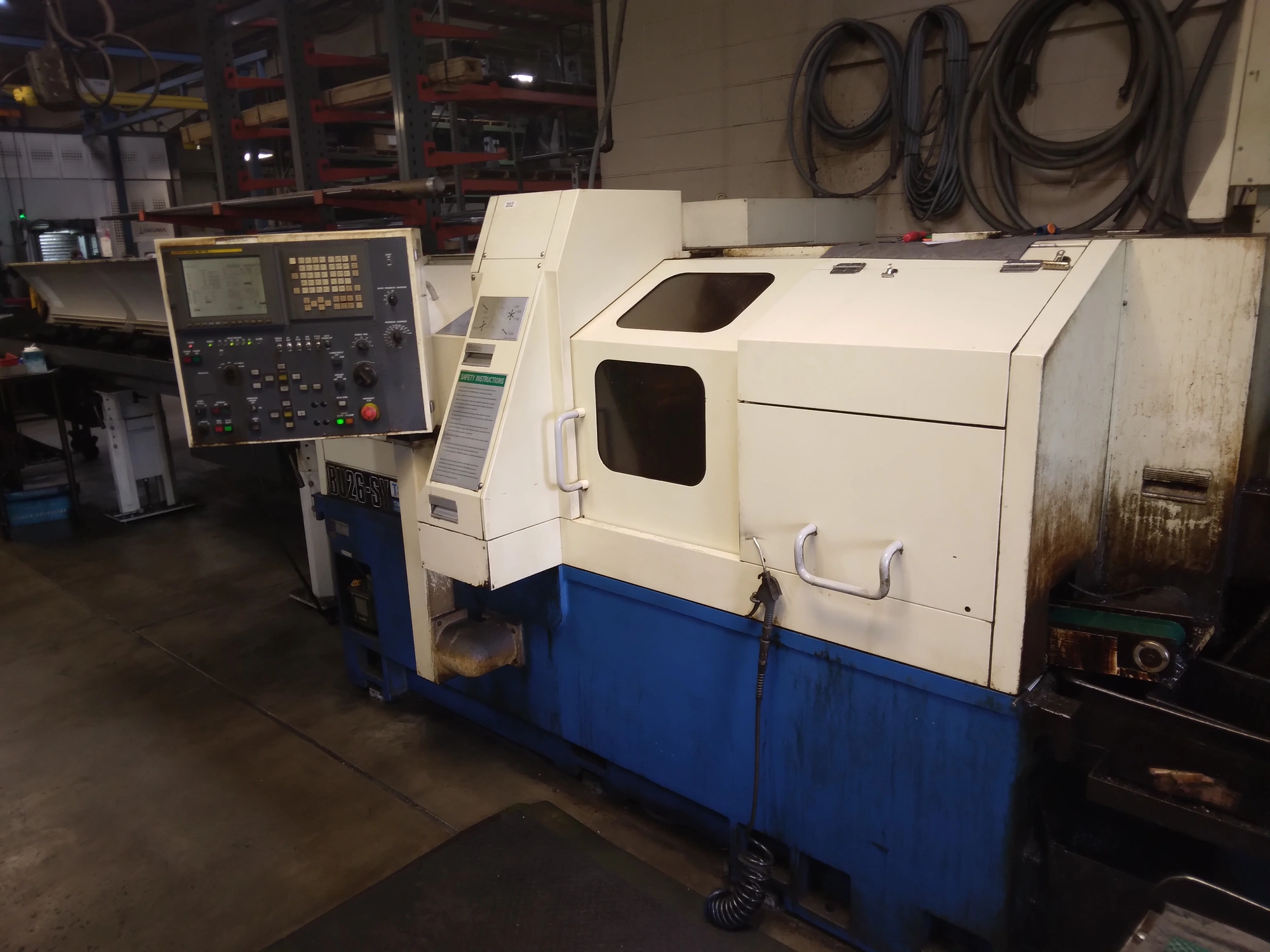 Tsugami #BU-26SY, CNC Swiss Gang Slide/Turret Lathe, 1" Bar Capacity, 8-Axis, Fanuc 18iTB2 Control, 6,000 - Image 3