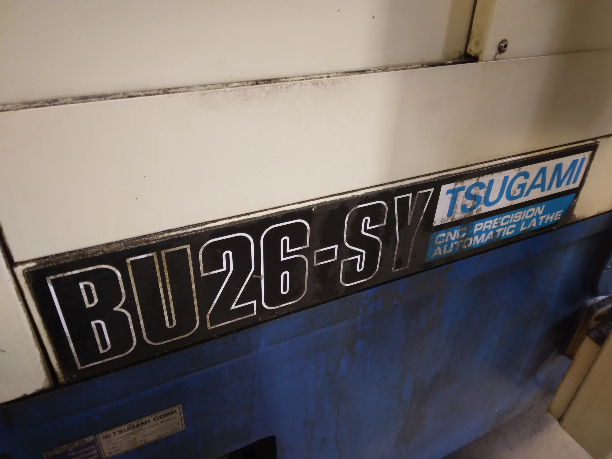 Tsugami #BU-26SY, CNC Swiss Gang Slide/Turret Lathe, 1" Bar Capacity, 8-Axis, Fanuc 18iTB2 Control, 6,000 - Image 10