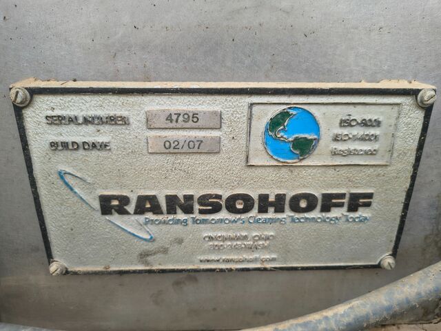 Ransohoff, Pass-through conveyor parts washer, Stainless Steel, 2007 - Image 8
