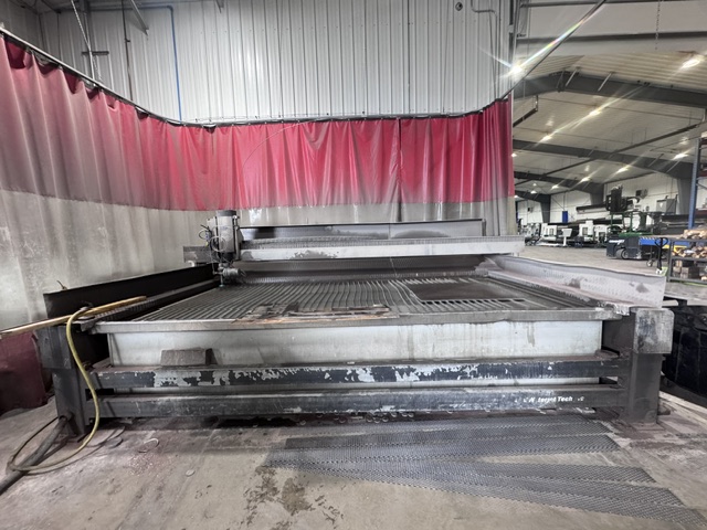 A & V #A & V1206BA, Waterjet, 6' x 12' table, 50 HP, 2016 - Image 2