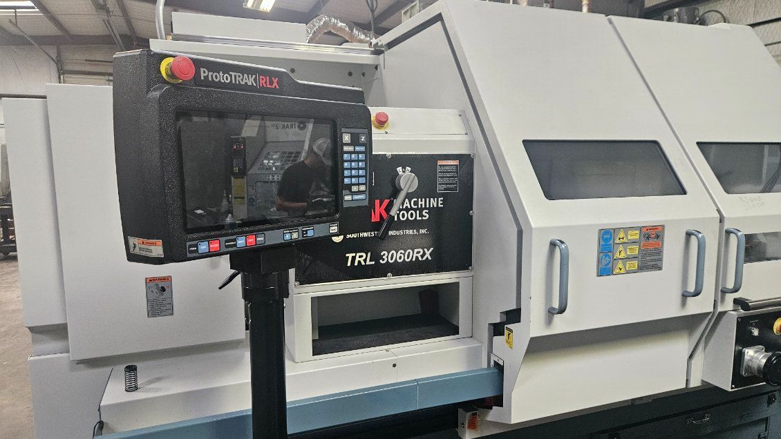 Trak #TRL-3060-RX, CNC Flat Bed Lathe - Image 1