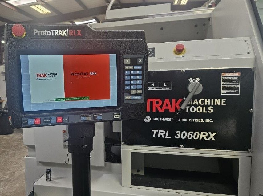 Trak #TRL-3060-RX, CNC Flat Bed Lathe - Image 6