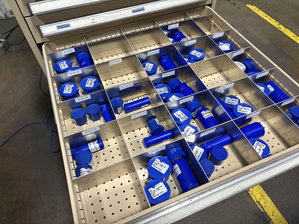 20 Ton LVD Strippit #P-1212, press, 49" x49", 0.25" thick, 2012 - Image 10