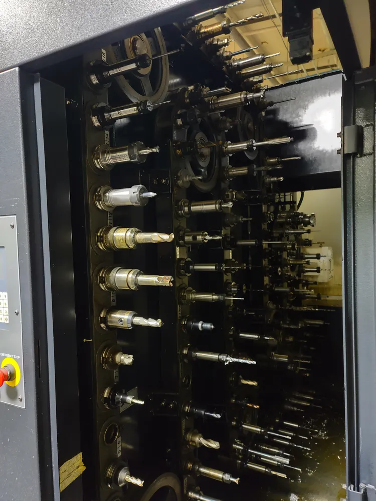 Mazak #HCN5000-II, horizontal machining center, 19.69" pallet, 28.7" X, 28.7" Y, 29.1" Z, 12000 RPM, 120 - Image 4