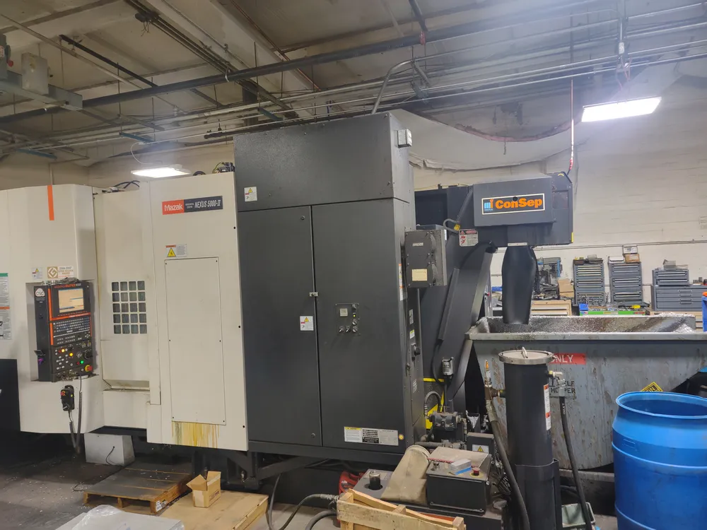 Mazak #HCN5000-II, horizontal machining center, 19.69" pallet, 28.7" X, 28.7" Y, 29.1" Z, 12000 RPM, 120 - Image 6