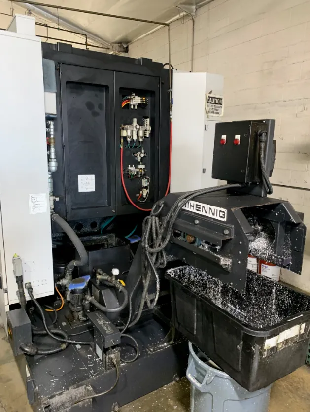 Daewoo Doosan #NHP-4000, horizontal machining center, 15.75" pallet, 22" X, 25.2" Y, 26" Z, 15000 RPM, 60 - Image 9