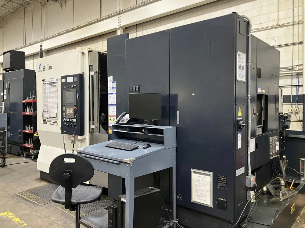 Makino #A61NX, horizontal machining center, 19.7" pallet, 28" X, 25.6" Y, 31.5" Z, 14,000 RPM, 60 automatic - Image 4