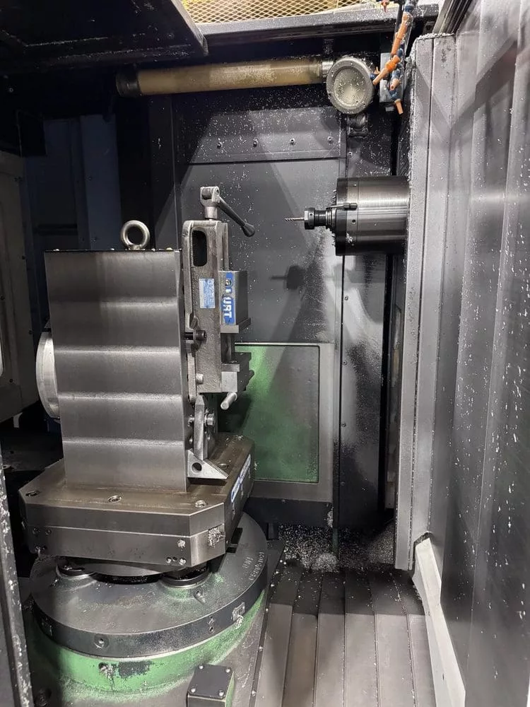 Daewoo Doosan #HP-5100, horizontal machining center, 19.7" pallet, 33.5" X, 27.6" Y, 29.5" Z, 12000 RPM, 60 - Image 5