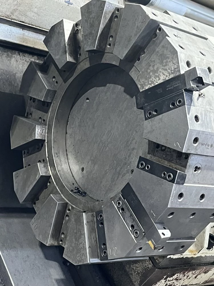Chevalier #FBL-5030C, CNC lathe, 40.5" swing, 12" bar, 32" chuck, 118" centers, 37" turning diameter, 12 - Image 8
