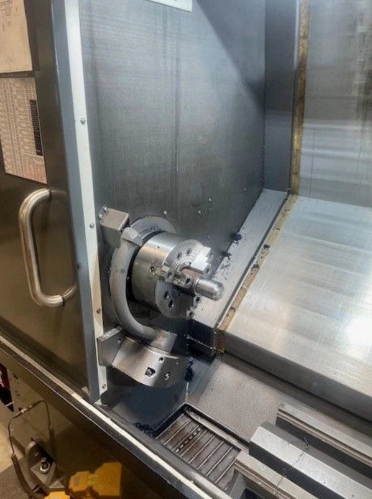 Haas #ST-30, CNC lathe, 31.7" swing, 3" bar, 10" chuck, 26" centers, 21" turning diameter, 12 station turret - Image 4