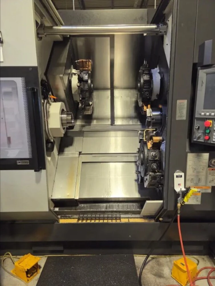 Okuma #LT3000-EX-3T3MY, CNC lathe, 21.6" swing, 3.5" bar, 8" chuck, 34" centers, 16 station turret, live - Image 6