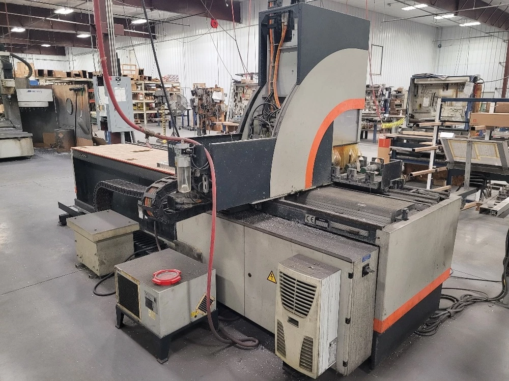Elumatec #SBZ-122/20, CNC router, 151.5" X, 13.75" Y, 11" Z, 21,000-24,000 RPM, 8.5 HP, 4 position ATC, E 550 - Image 2