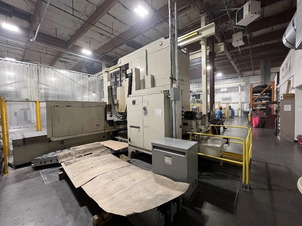 SNK #FSP-120V, vertical machining center, 120" X, 50" Y, 24" Z, 4,000 RPM, 40 automatic tool changer, BT 50 - Image 5