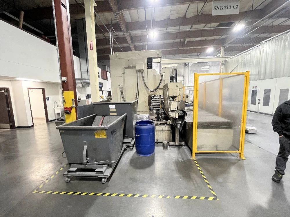 SNK #FSP-120V, vertical machining center, 120" X, 50" Y, 24" Z, 4,000 RPM, 40 automatic tool changer, BT 50 - Image 6