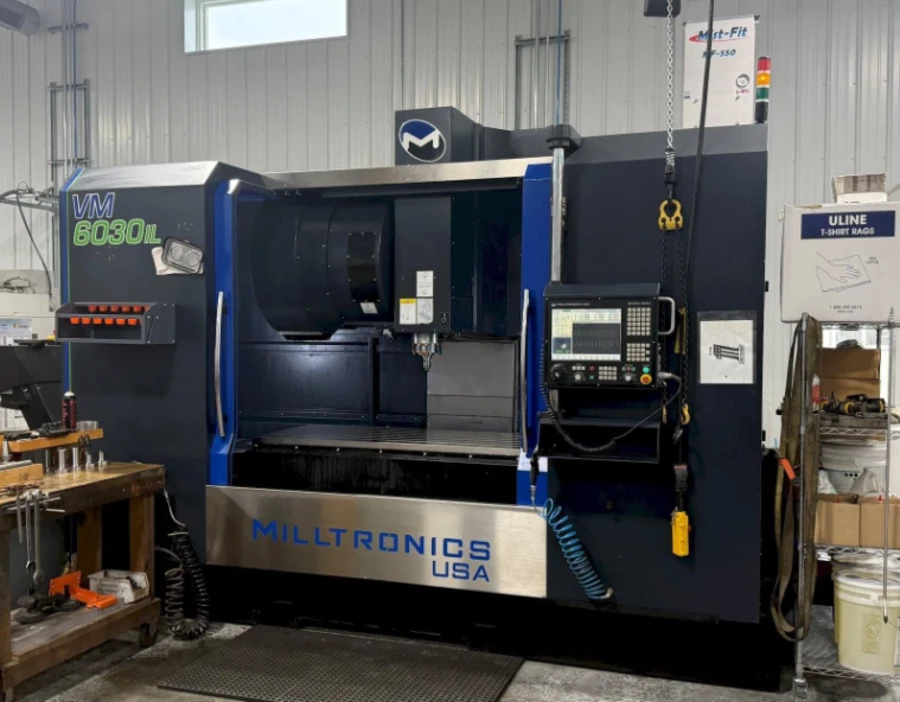 Milltronics #VM-6030, vertical machining center, 60" X, 30" Y, 24" Z, 15,000 RPM, 24 automatic tool changer - Image 1