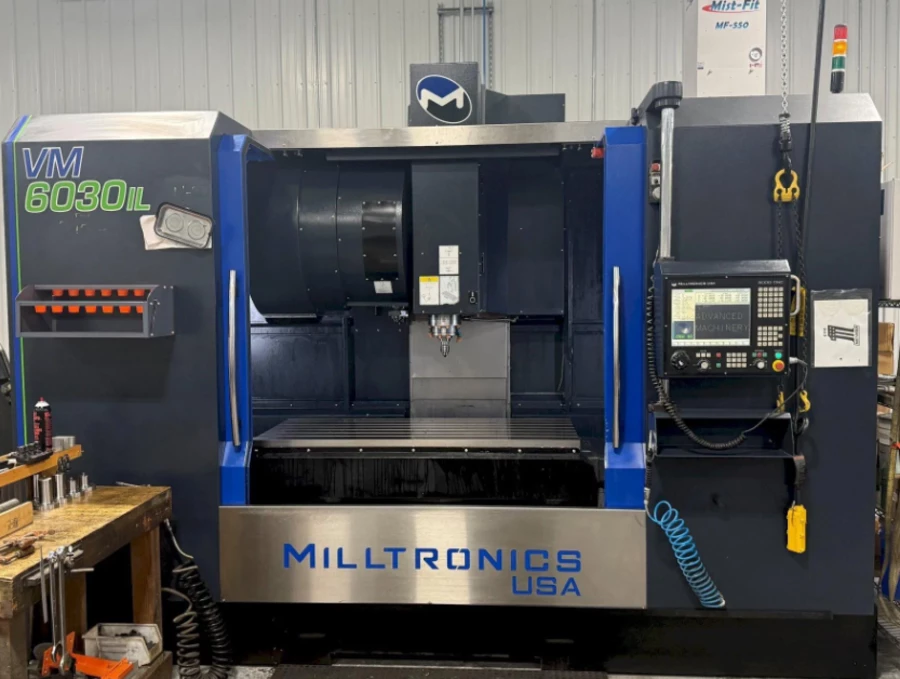 Milltronics #VM-6030, vertical machining center, 60" X, 30" Y, 24" Z, 15,000 RPM, 24 automatic tool changer - Image 2