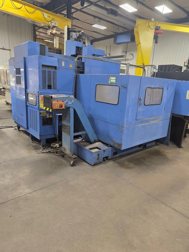 Mazak #AJV-60/120, vertical machining center, 120" X, 60" Y, 30" Z, 6,000 RPM, 60 automatic tool changer, CAT - Image 2