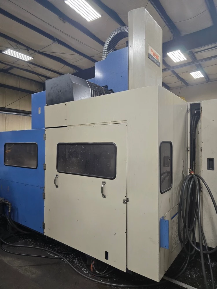 Mazak #AJV-60/120, vertical machining center, 120" X, 60" Y, 30" Z, 6,000 RPM, 60 automatic tool changer, CAT - Image 3
