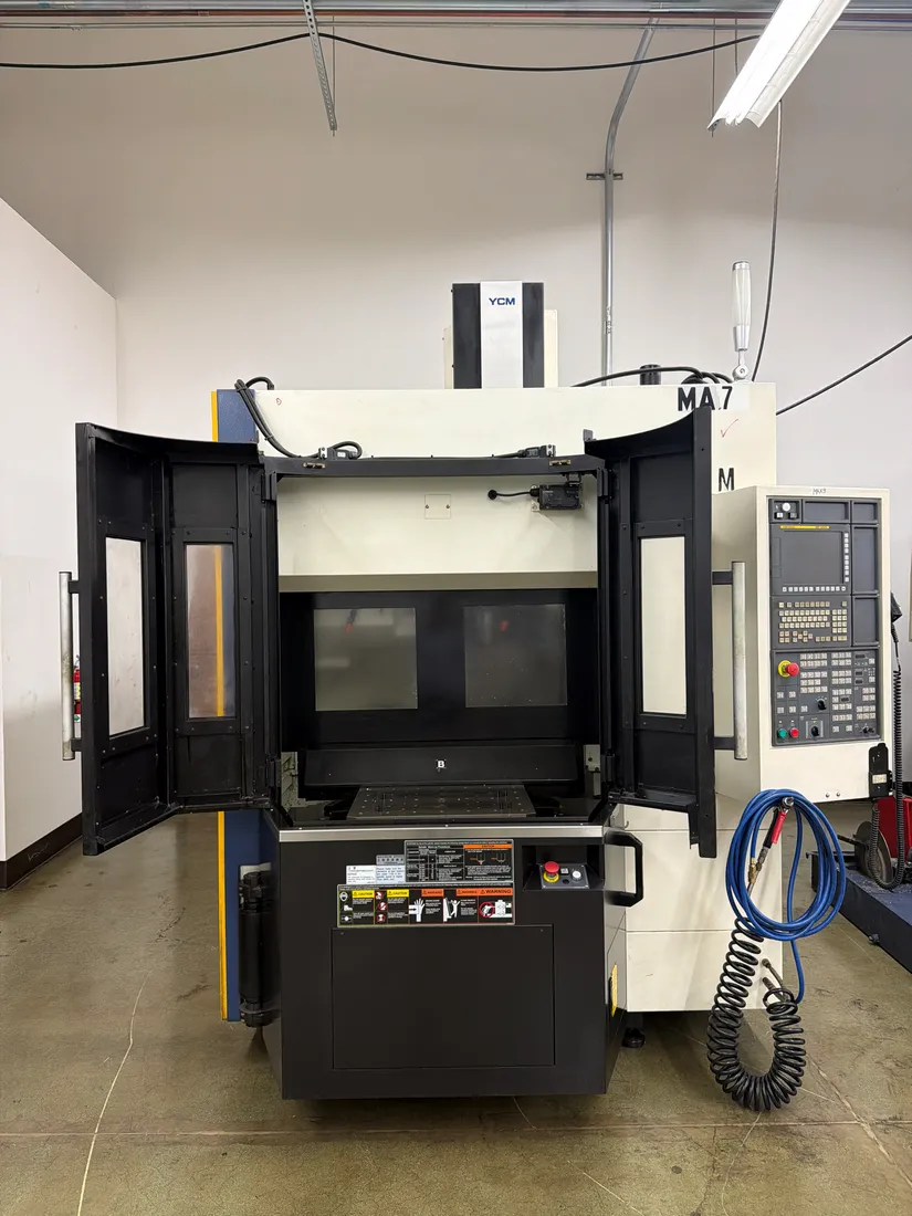 YCM #NVX560A-APC, vertical machining center, 22" X, 16.1" Y, 17.7" Z, 12000 RPM, 24 automatic tool changer - Image 2