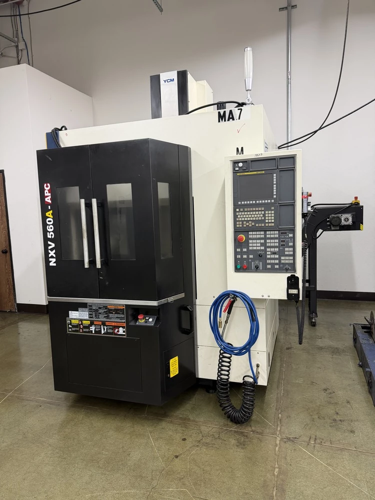 YCM #NVX560A-APC, vertical machining center, 22" X, 16.1" Y, 17.7" Z, 12000 RPM, 24 automatic tool changer - Image 3