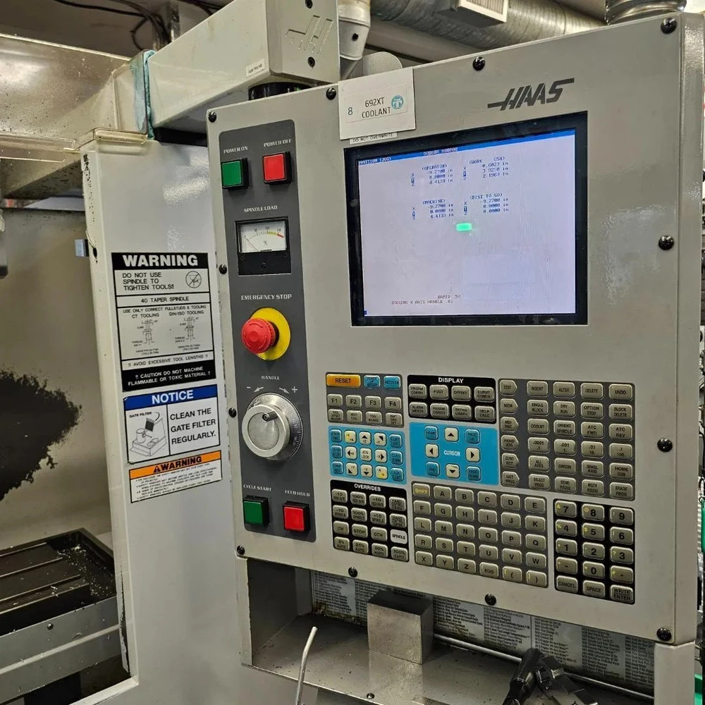 Haas #Super-Mini-Mill, vertical machining center, 16" X, 12" Y, 10" Z, 15,000 RPM, 10 automatic tool changer - Image 5