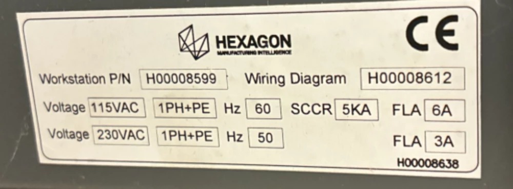 Brown & Sharpe #Global-Image-575, coordinate measuring machine, 19.7" x 27.6" x 19.7", HH-A-T5 motorized - Image 9