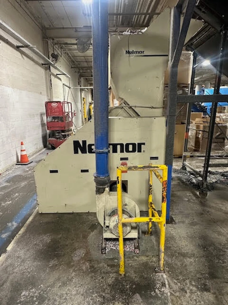 22" x 44" Nelmor #G2244, granulator, tangential feed, 3 rotor knives, 2 bed knives, 100 HP, 3/8" screen, 460 - Image 2