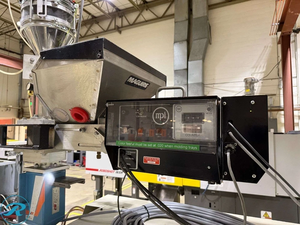 66 Ton, 2.3 oz., Nissei #ES600, injection molding machine, 16" x 13.6" tie bars, toggle clamp, 24" daylight - Image 4
