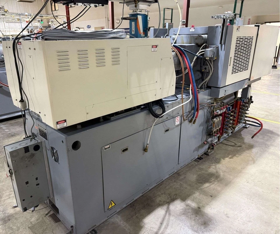 66 Ton, 2.3 oz., Nissei #ES600, injection molding machine, 16" x 13.6" tie bars, toggle clamp, 24" daylight - Image 5