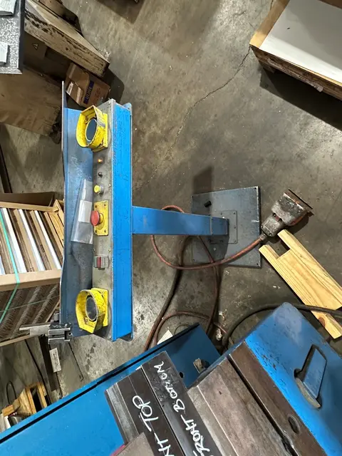 90 Ton, Cincinnati #90CBII10, hydraulic press brake, 12' overall, 102.75" between housing, 8" stroke, 7" - Image 5