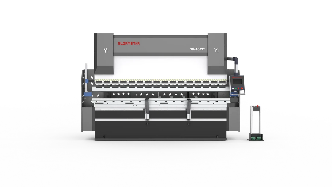 1,124 Ton, Glorystar #GB-Series, CNC press brake, 19' overall, 88 - 1,124 Ton tonnage range, 8.1' - 19' bed - Image 1