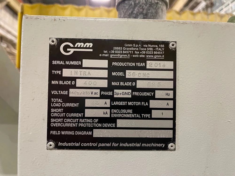 15.7" - 24.6" GMM #Intra-36CNC, CNC bridge saw, 2014 - Image 7