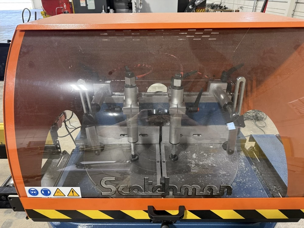 7" Scotchman #SUP-500-NF, cold saw, 19-11/16" blade, 3,000 RPM, 5.5 HP, 11-3/4" x 5" rectangle capacity, 2" - Image 5