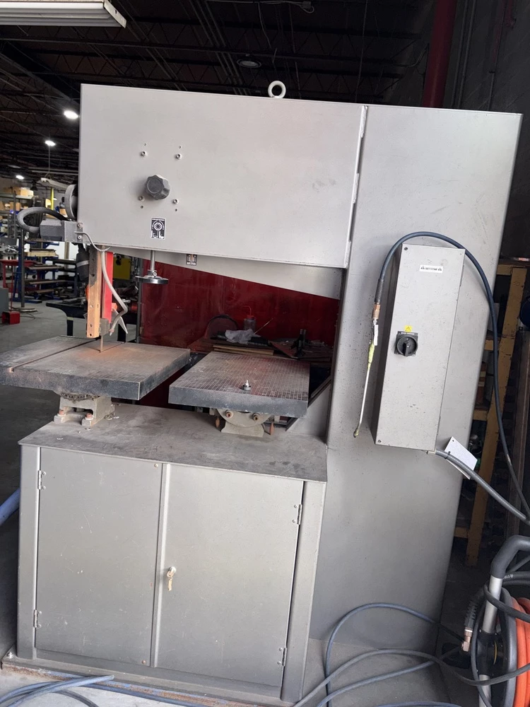 36" x 12" Jet #VBS-3612, vertical band saw, 23-5/8" x 27-1/2" table, 45&deg; right tilt, 3 HP, 230/460 V., 3 - Image 2
