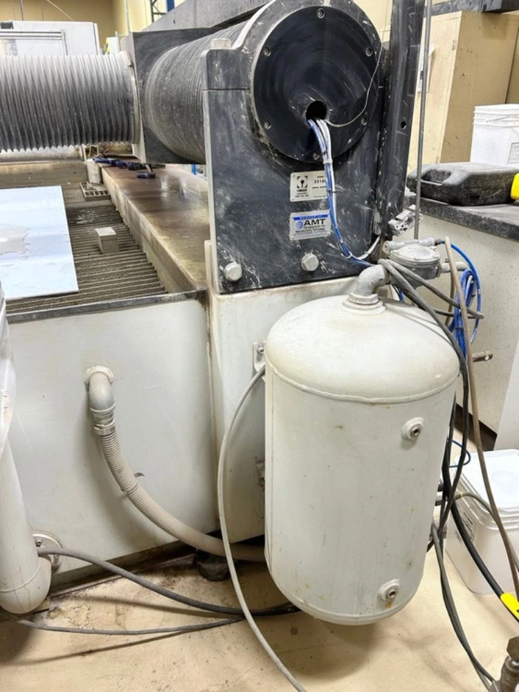 Omax #55100, waterjet, 4.5' x 8.3' table, 30 HP, 60,000 PSI., Omax PC based control, 2005 - Image 5