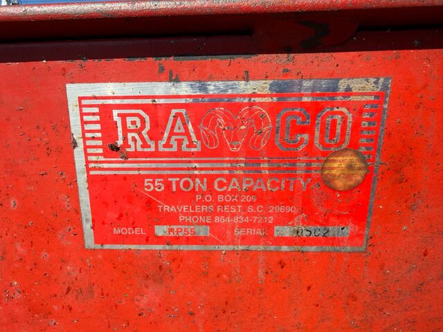 55 Ton, Ramco, H-frame hydraulic press, 32" between beams - Image 2