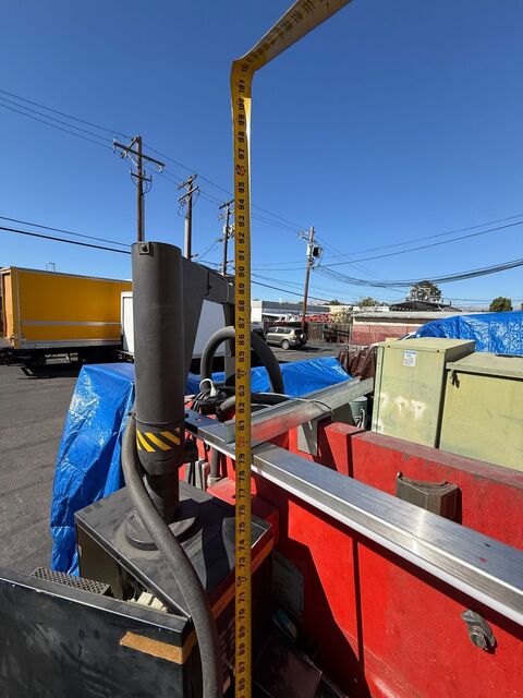 55 Ton, Ramco, H-frame hydraulic press, 32" between beams - Image 4