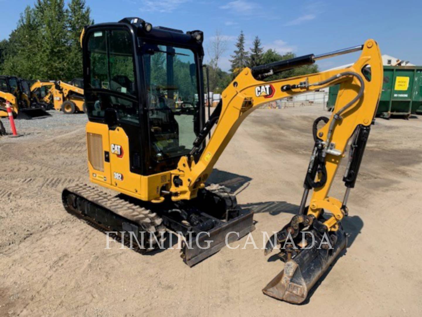 Caterpillar 302-05, 342 hours, S/N: RHM07192, 2025 - Image 2