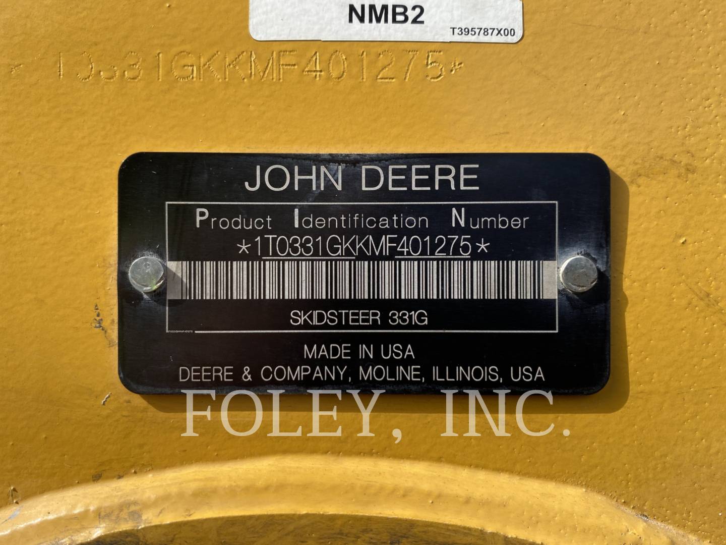 Deere & Co 331G, 1385 hours, S/N: 401275, 2021 - Image 6