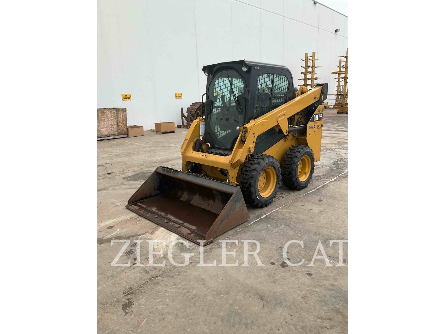Cat 232D, Skid Steer Loader, 732 hours, S/N: DPR01586, 2019 - Image 1