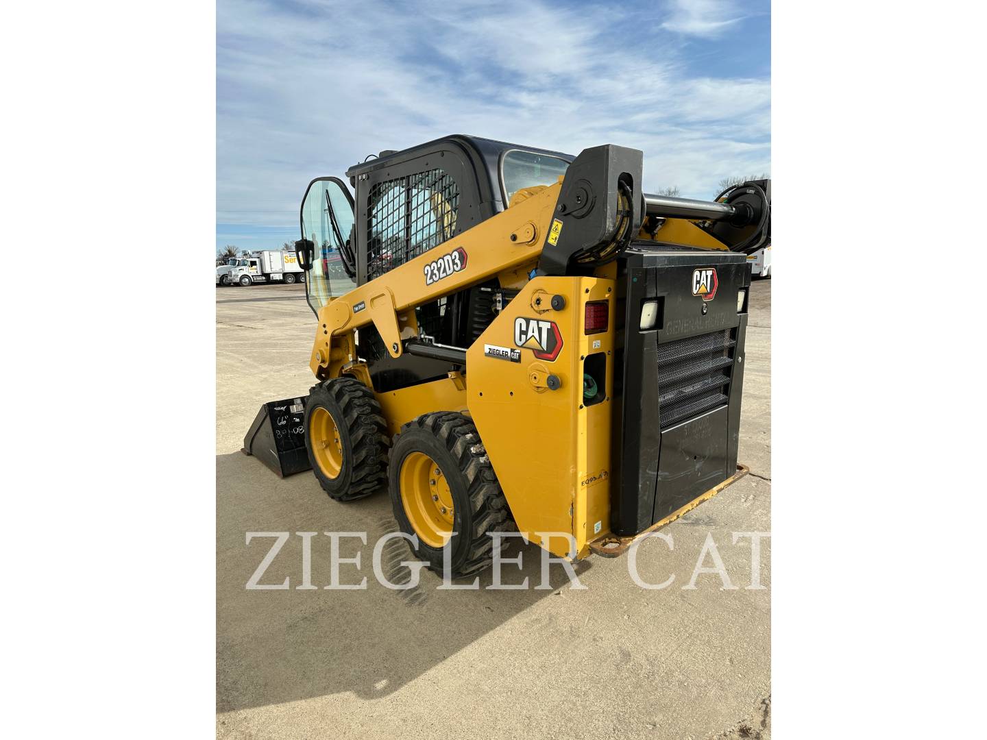 Cat 232D3, Skid Steer Loader, 366 hours, S/N: GJ500929, 2023 - Image 3