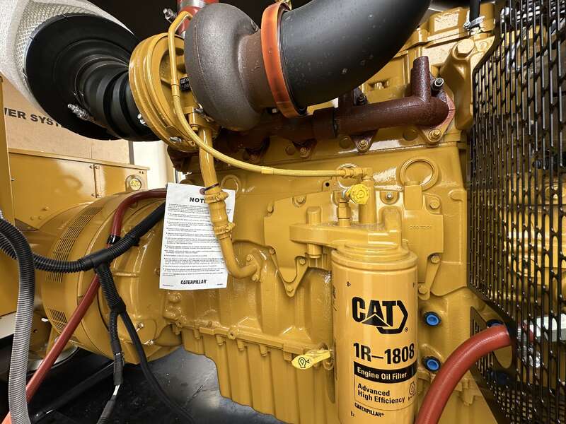 300 KW Caterpillar #D300GC, diesel generator set, 277/480 Volts, 436 HP @ 1800 RPM, C9 engine, EPA Tier 3 - Image 5