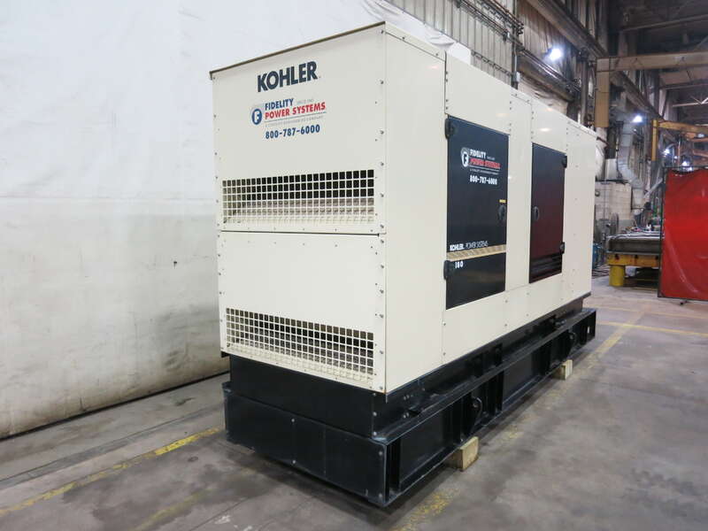 180 KW Kohler #180REOZJE, diesel generator set, 120/208 Volts, 330 hours, 315 HP @ 1800 RPM, John Deere - Image 2