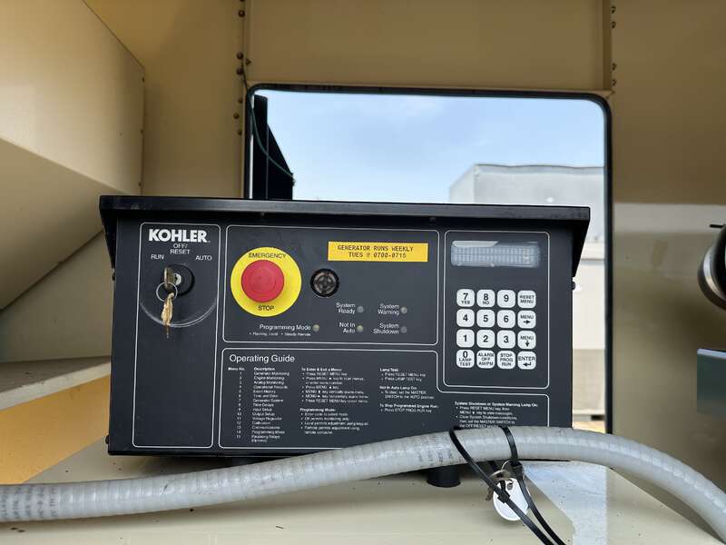 180 KW Kohler #180REOZJE, diesel generator set, 120/208 Volts, 330 hours, 315 HP @ 1800 RPM, John Deere - Image 8