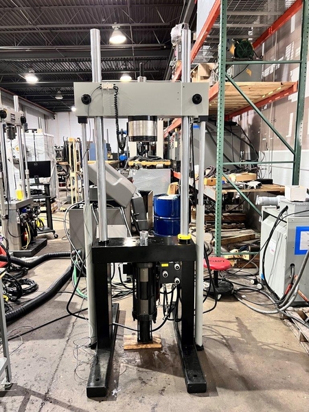 22 KIP (100kN), Instron #8501, fatigue testing system, 2 columns, 22" btwn columns, reconditioned - Image 1