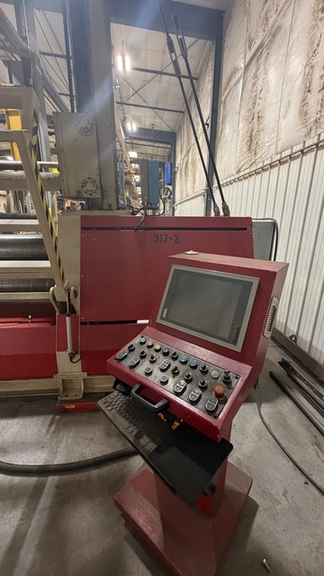 3/4" x 6' Akyapak #AHS-20/16, hydraulic 4-roll bendinf machine, 2015 - Image 8