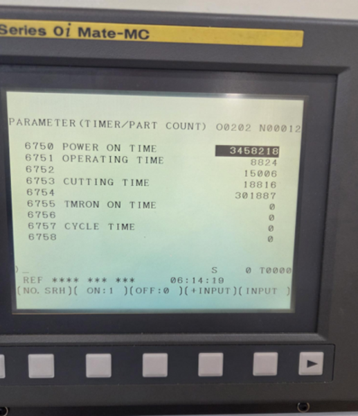 Sharp #SV-2412S, CNC vertical machining center, Fanuc 0iMC, 24" X, 12" Y, 18" Z, 10000 RPM, 16 automatic tool - Image 3